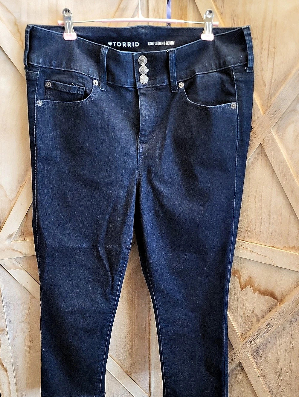 TORRID Crop Jegging Skinny Jeans Blue